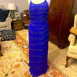 Blue Sean Collection evening dress